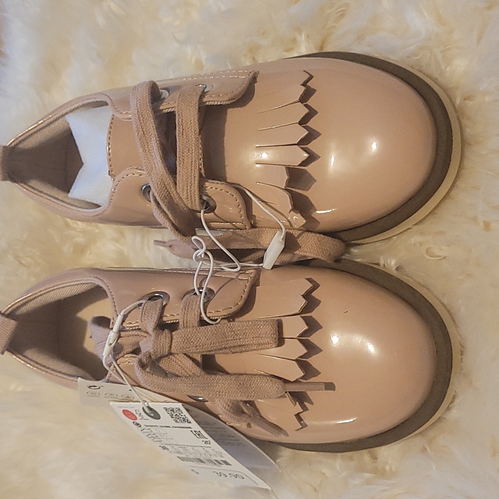 Zara girls loafers